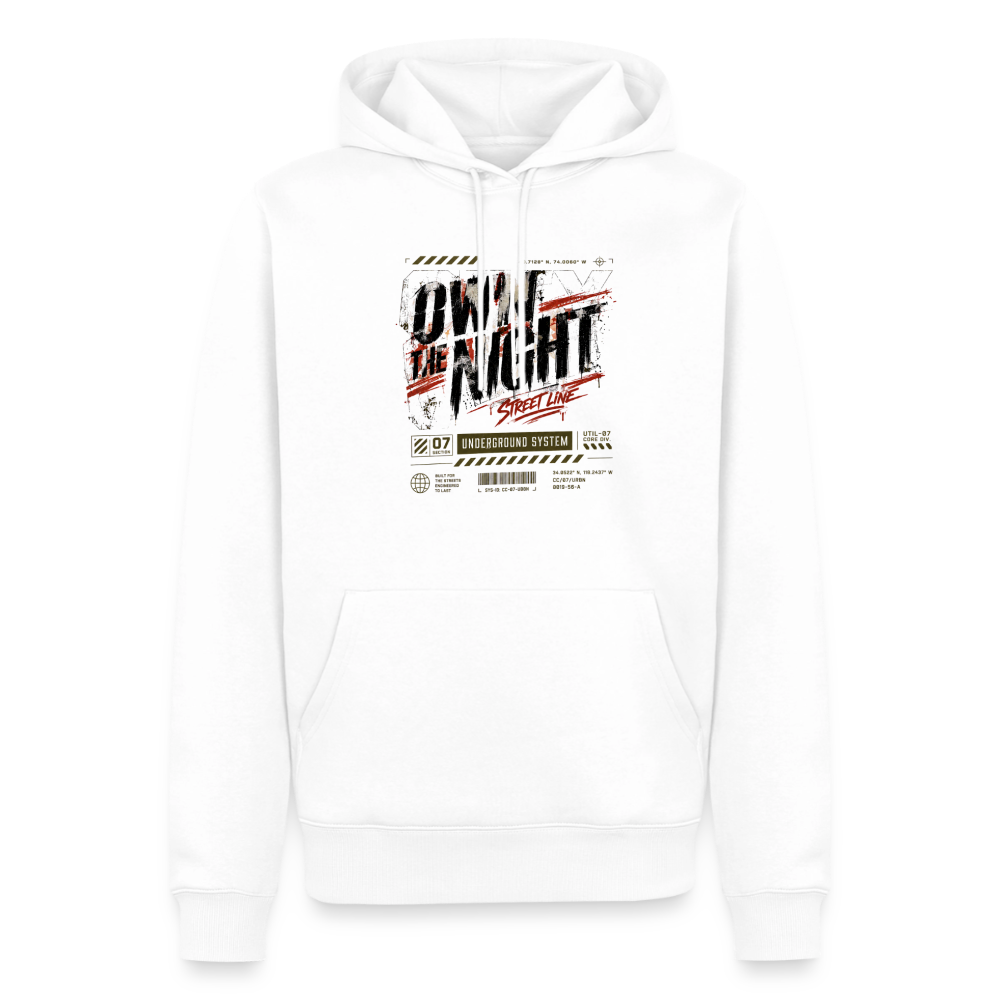 Männer Premium Hoodie - Weiß