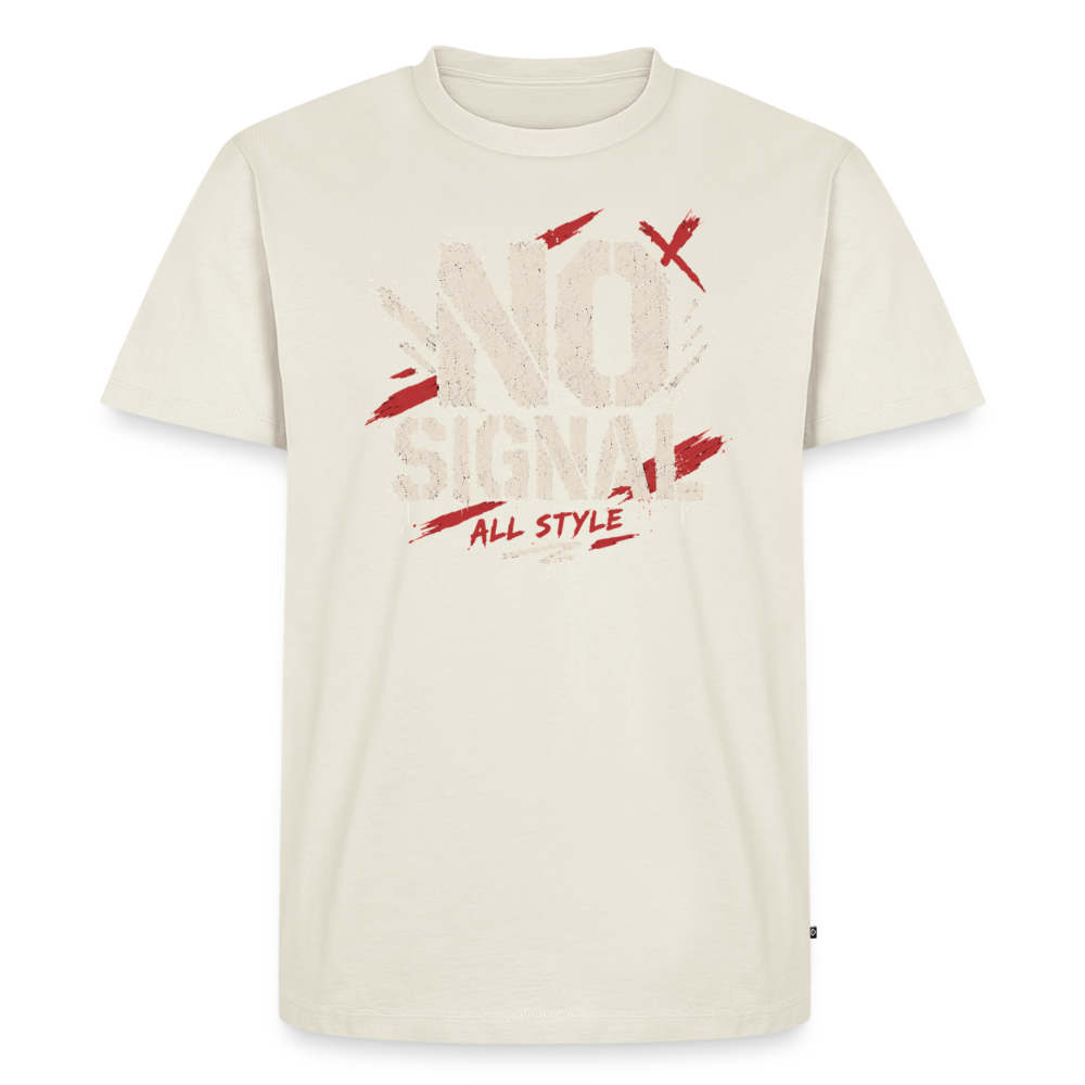 Männer Premium T-Shirt - Naturweiß
