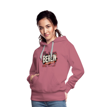 Frauen Premium Hoodie - Malve