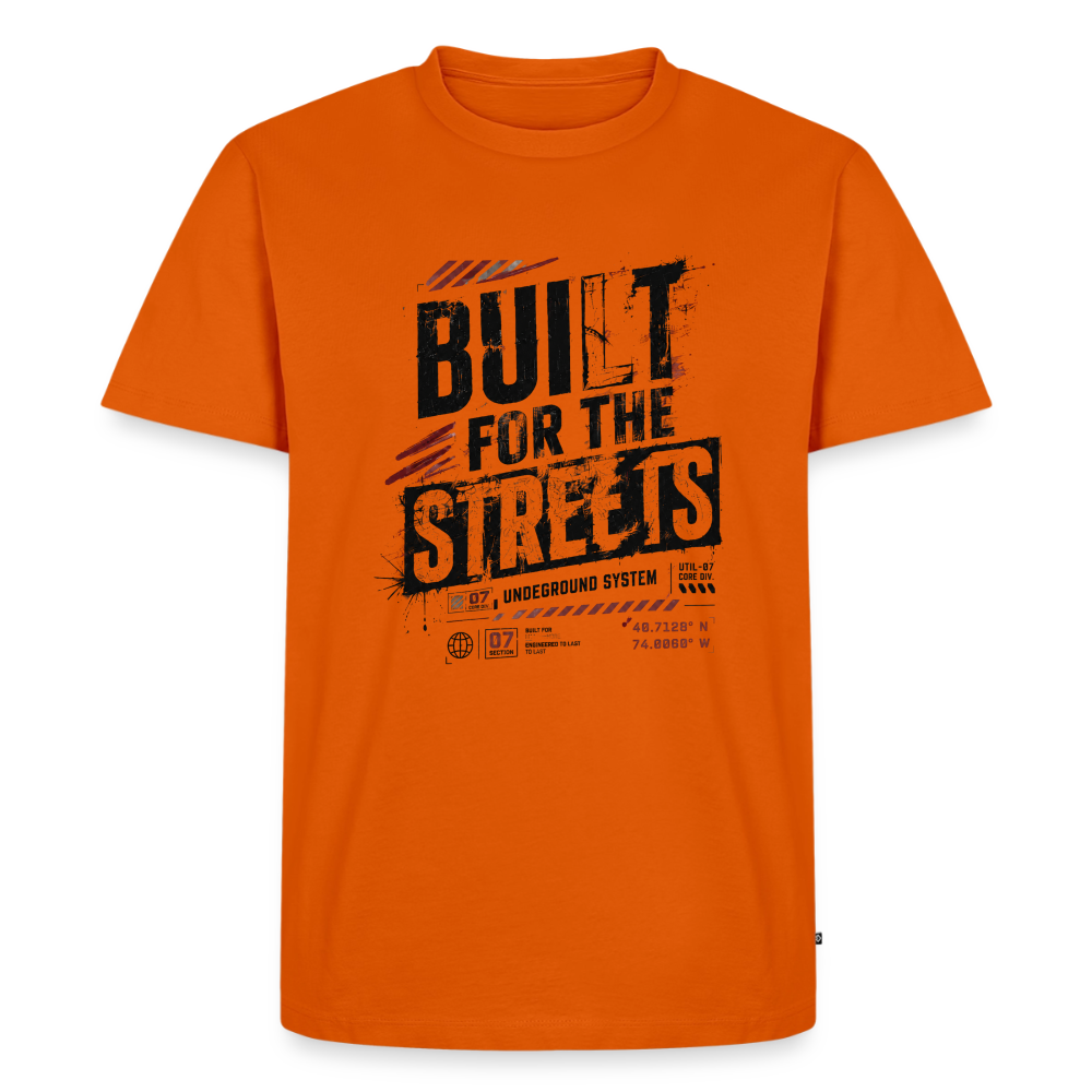 Männer Premium T-Shirt - Orange 