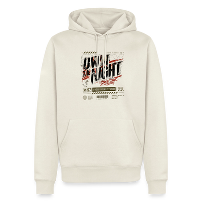 Männer Premium Hoodie - Naturweiß