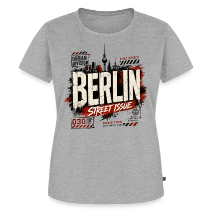 Frauen Premium T-Shirt - Grau meliert