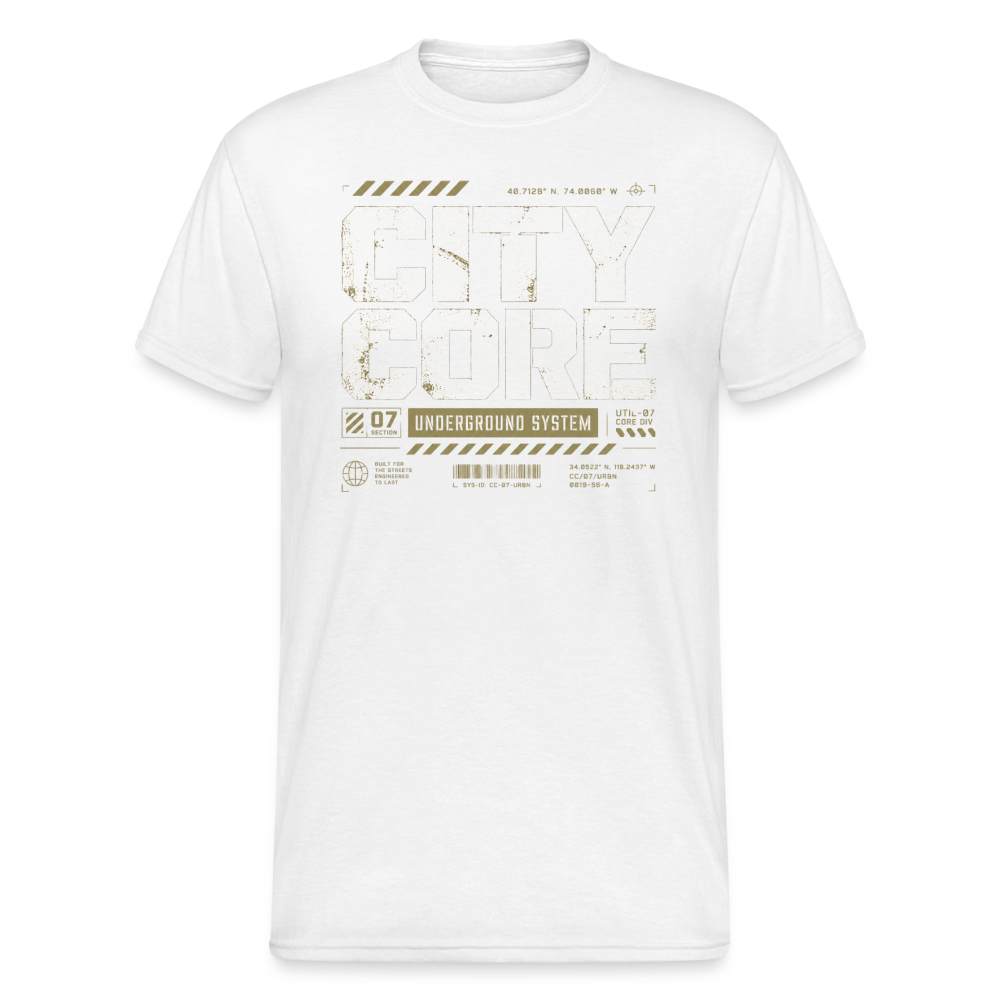 Männer Gildan Heavy T-Shirt - Weiß