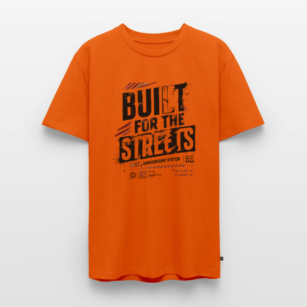 Männer Premium T-Shirt - Orange 
