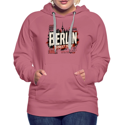 Frauen Premium Hoodie - Malve