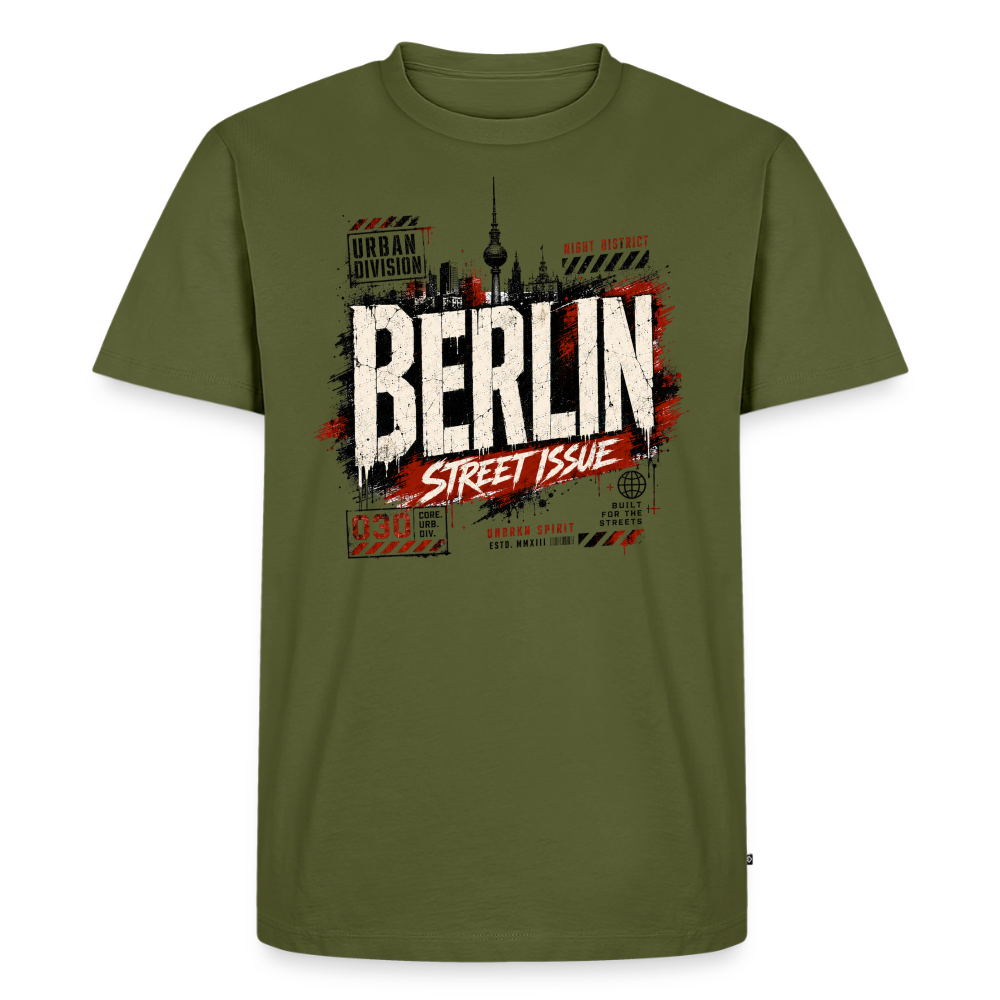 Männer Premium T-Shirt - Khaki