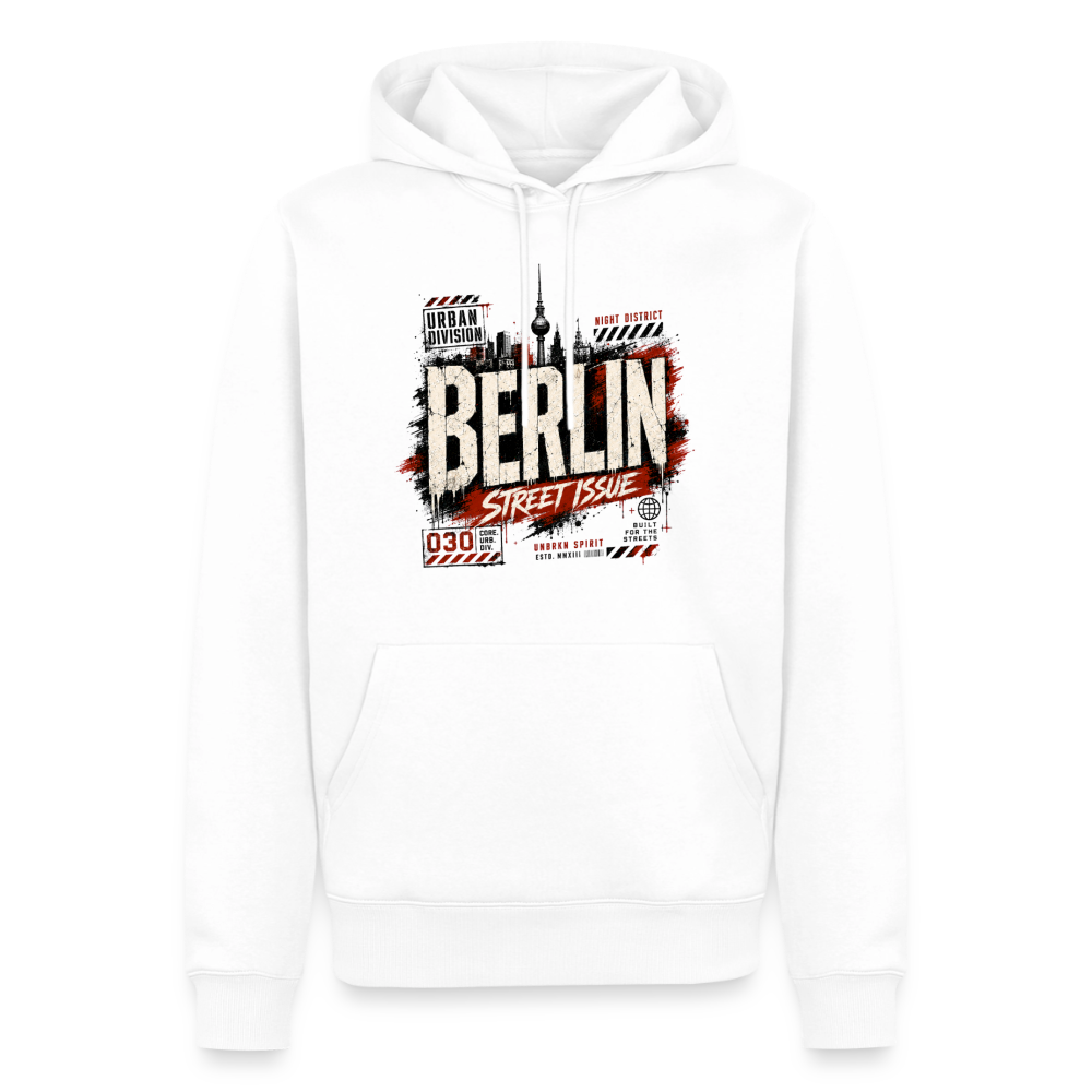 Männer Premium Hoodie - Weiß