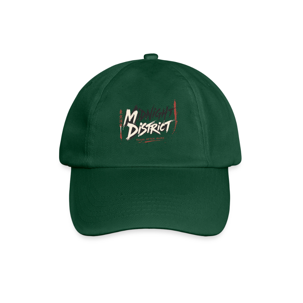 Baseballkappe - Flaschengrün