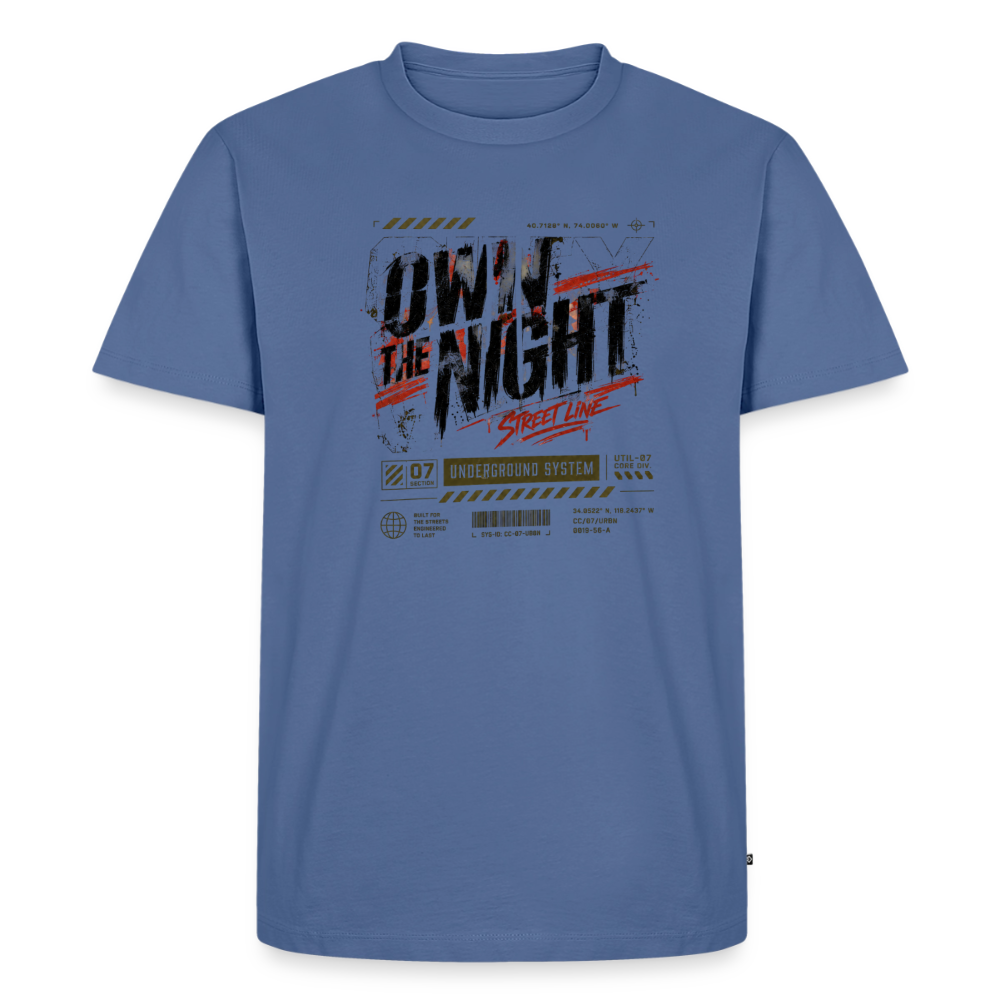 Herren Premium T-Shirt - Taubenblau
