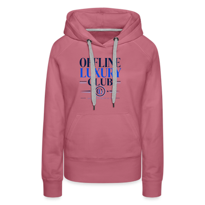 Frauen Premium Hoodie - Malve