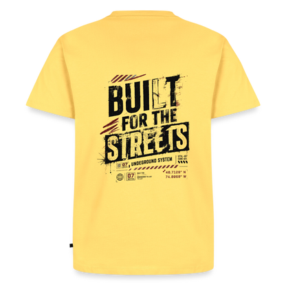Männer Premium T-Shirt - Pastellgelb