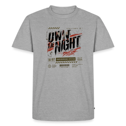 Herren Premium T-Shirt - Grau meliert