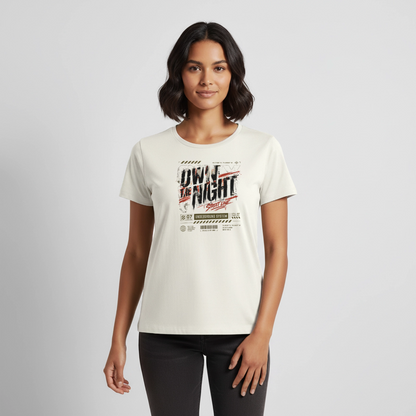 Damen Premium T-Shirt - Naturweiß