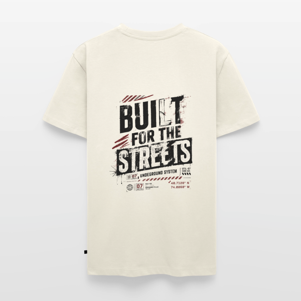 Männer Premium T-Shirt - Naturweiß