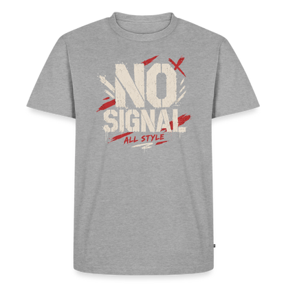Männer Premium T-Shirt - Grau meliert