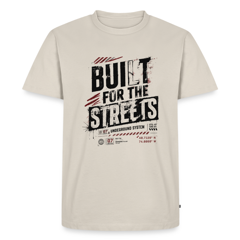 Männer Premium T-Shirt - Beige