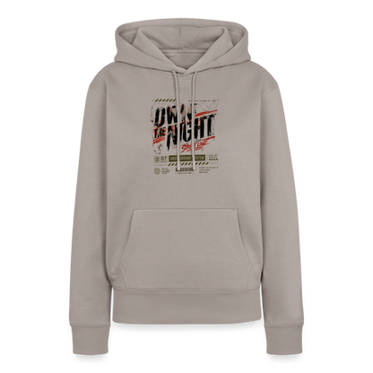 Damen Premium Hoodie - Taupe