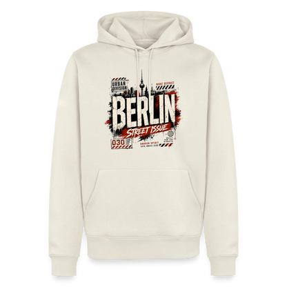 Männer Premium Hoodie - Naturweiß