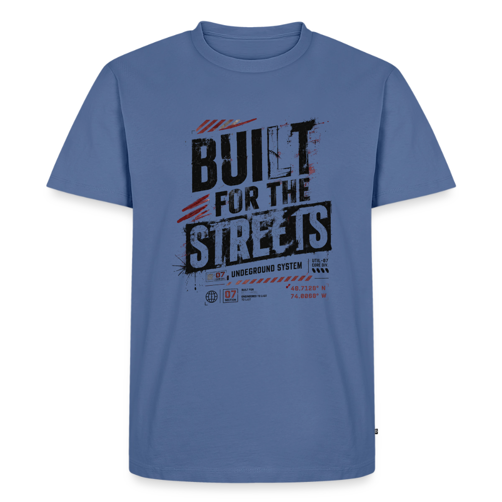 Männer Premium T-Shirt - Taubenblau