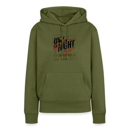 Damen Premium Hoodie - Khaki