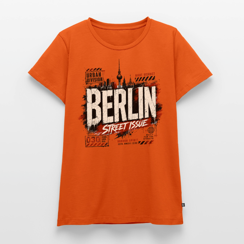 Frauen Premium T-Shirt - Orange 