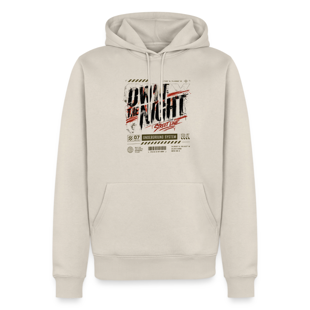 Männer Premium Hoodie - Beige
