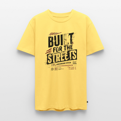 Männer Premium T-Shirt - Pastellgelb