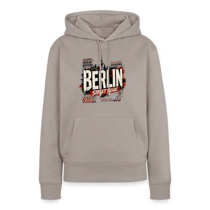 Frauen Premium Hoodie - Taupe