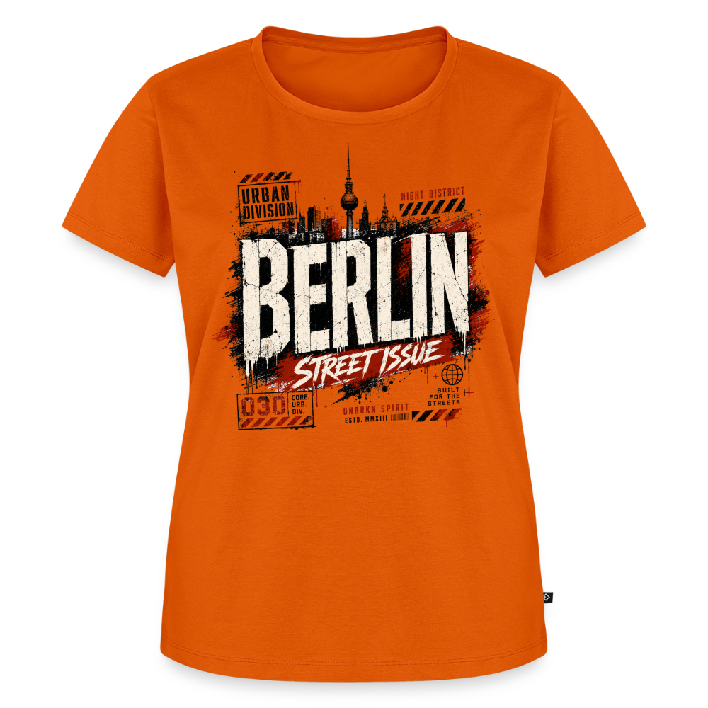Frauen Premium T-Shirt - Orange 