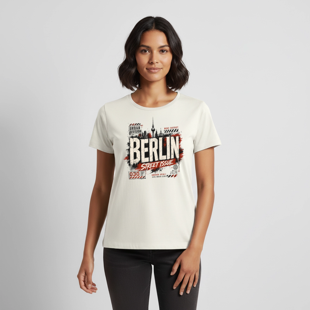Frauen Premium T-Shirt - Naturweiß